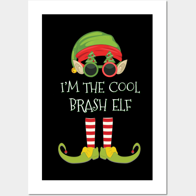 I'm The Cool Brash Elf - Brash Elf Gift idea For Birthday Christmas Wall Art by giftideas